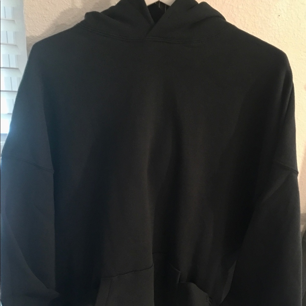 Fear of God Essentials 3M logo Black Hoodie large